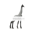 China sculpture outdoor garden decorative oversize animal display life size large fiberglass giraffe statue